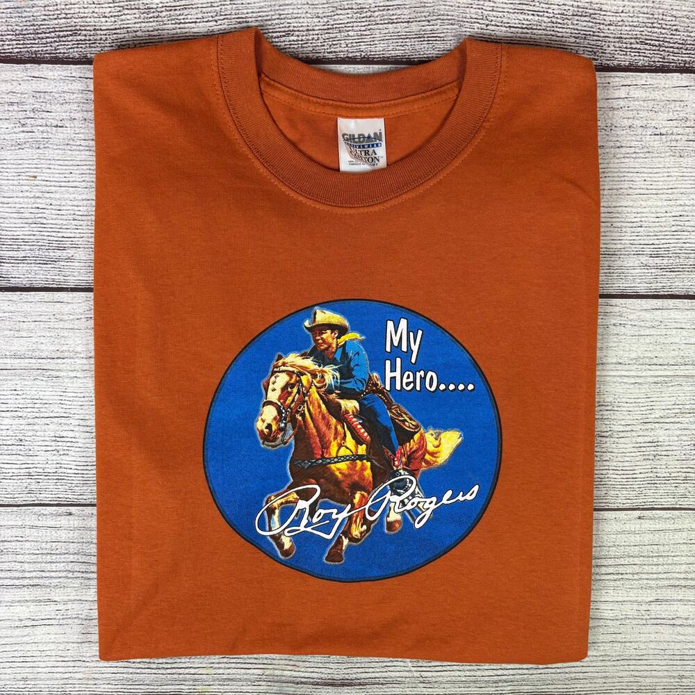 Vintage 1990s Roy Rogers & Trigger Western Cowboy T-shirt